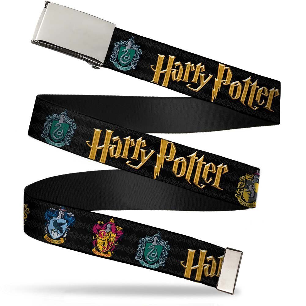 5764 unisex adults Buckle-down Web Harry Potter 1.25" Belt, Harry Potter